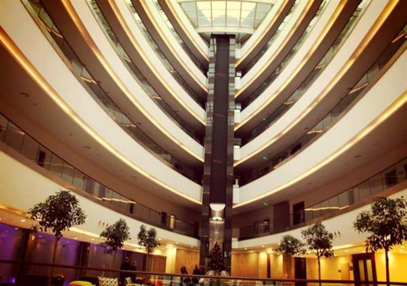 Titanic Hotel & Spa Sulaymaniyah Ngoại thất bức ảnh The interior of the hotel